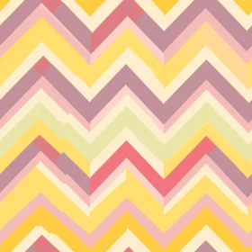 Chevron Pattern on Light Yellow Background