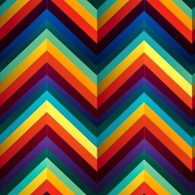 Colorful Geometric Pattern | Seamless Zigzag Design