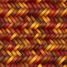 Detailed Wicker Basket Texture - Natural Materials