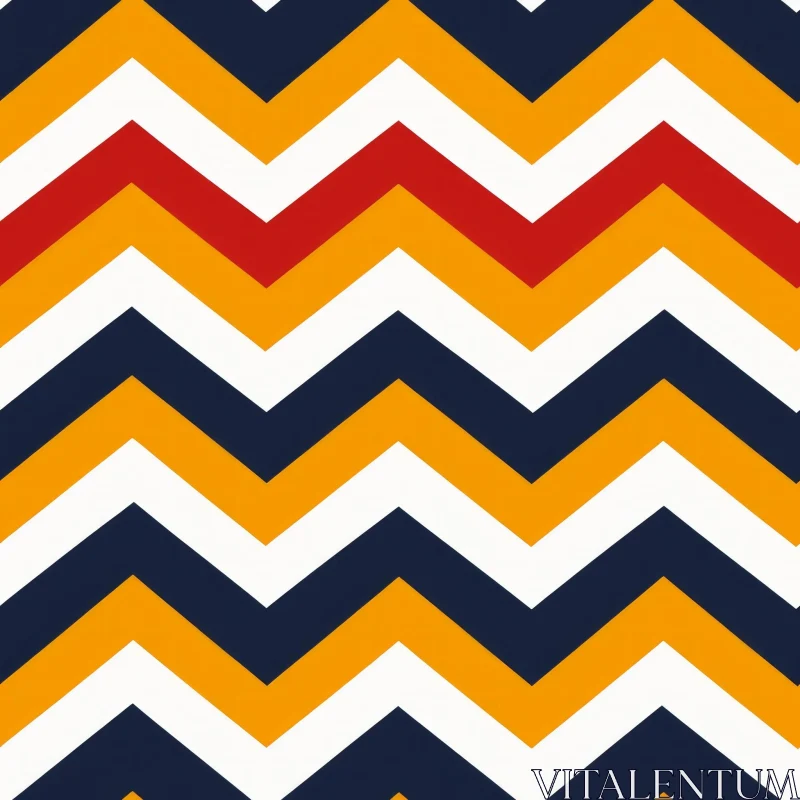 Complementary Chevron Vector Pattern AI Image