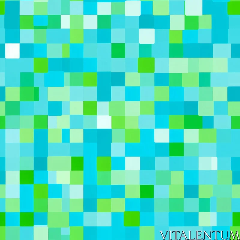 Colorful Geometric Seamless Pattern for Web Design AI Image