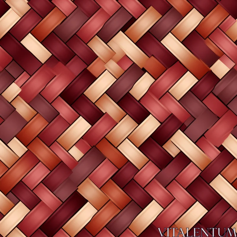 Natural Woven Basket Texture | Detailed Craftsmanship AI Image