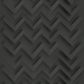 Elegant Black and Gray Chevron Pattern