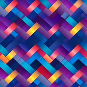 Multicolored Tiles Herringbone Pattern Background