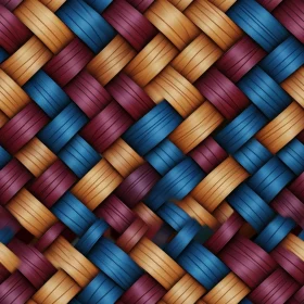 Basket Weave Fabric Pattern