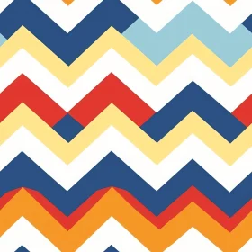 Colorful Zigzag Stripes Pattern for Home Decor