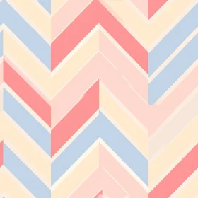 Pink Geometric Chevron Vector Pattern