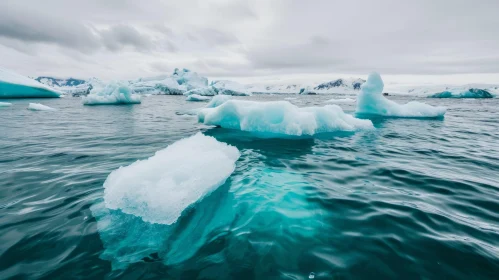 Majestic Glacial Ice Photography | Serene Blue Waters