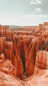 Bryce Canyon Rock Formations: Captivating Cross Processing Art