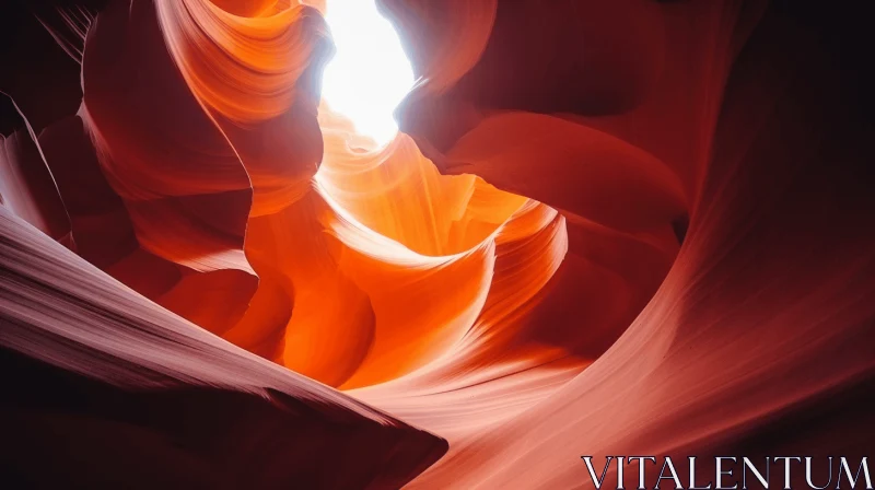 Captivating Nature Photography: Light and Color in Antelope Canyon AI Image