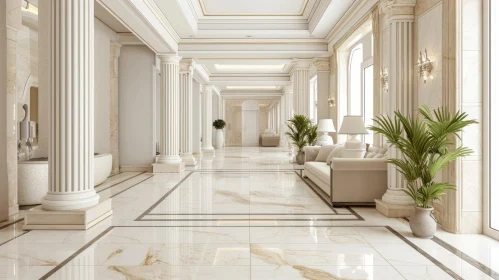Exquisite Luxury: Marvel at the Opulence of a Hotel Lobby
