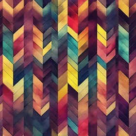 Colorful Chevron Pattern for Fabric and Wallpaper