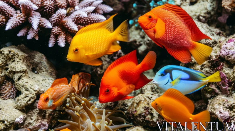 Discover the Enchanting Underwater World of a Colorful Coral Reef AI Image
