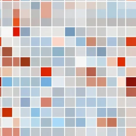 Colorful Square Mosaic Artwork