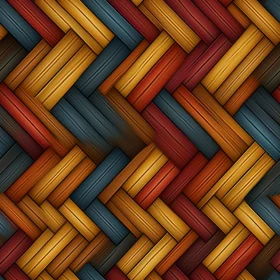 Intricate Wicker Basket Texture - Seamless Design