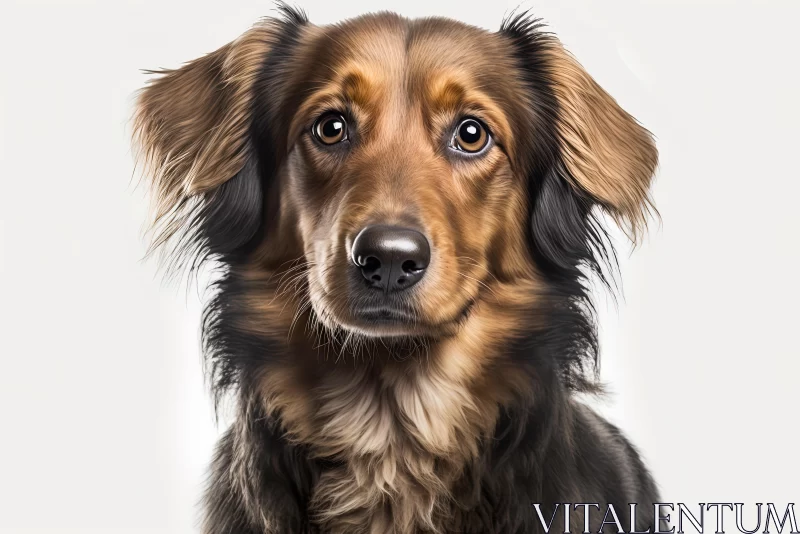 Emotive Dog Portraits: Expressive Features and Distinctive Character AI Image