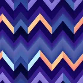 Blue Geometric Seamless Pattern