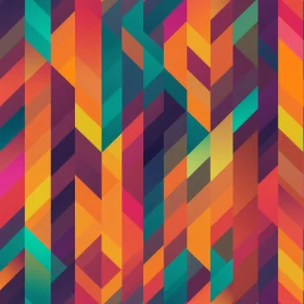 Colorful Geometric Stripes Pattern for Modern Designs