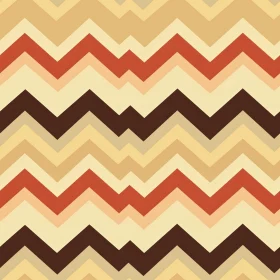 Retro Geometric Vector Pattern in Warm Colors