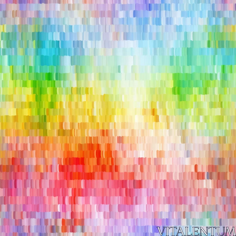 Colorful Abstract Background with Rainbow Colors AI Image