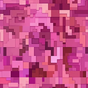Pink Pixel Pattern - Seamless Design for Web and Textile