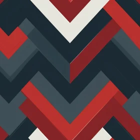 Sophisticated Geometric Pattern in Dark Blue