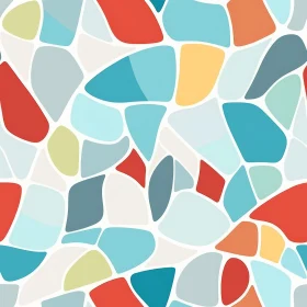 Colorful Mosaic Pattern for Web Design and Home Decor