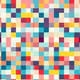 Colorful Pixel Pattern Background