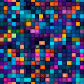Colorful Pixel Pattern - Seamless Design for Websites and Prints