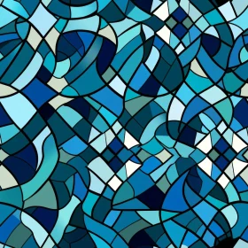 Stained Glass Mosaic Pattern - Modern Design