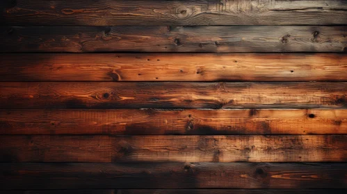 Dark Wood Plank Wall Texture Close-Up