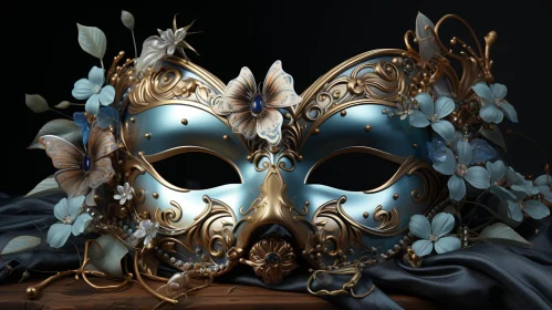 Intricate Venetian Mask Photography