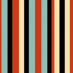 Retro Vertical Stripes Pattern - Background Design