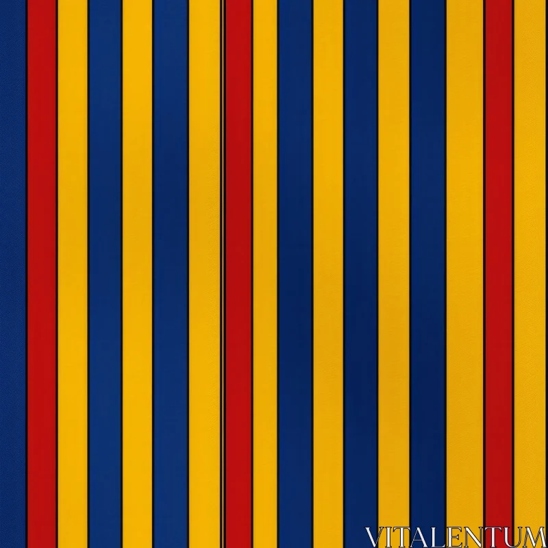 Colorful Vertical Stripes Pattern - Dynamic Movement Design AI Image