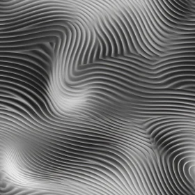 Modern 3D Wavy Surface Texture - Web Background or 3D Project