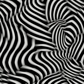 Monochrome Stripes Seamless Pattern