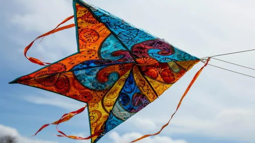 Colorful Kite Flying in the Sky | Symbol of Freedom and Hope