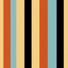 Retro Vertical Stripes Pattern for Backgrounds and Design
