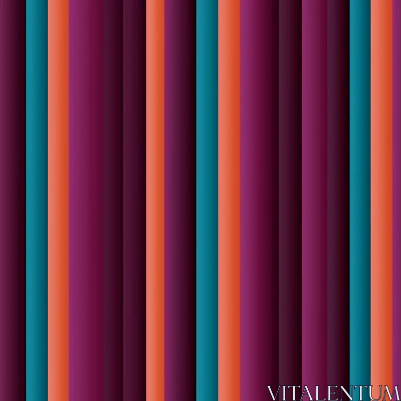 Abstract Gradient Stripes Pattern for Modern Backgrounds AI Image