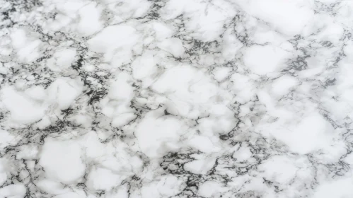 White Marble Texture with Gray Veins | Abstract Art