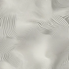 Abstract Curved Lines Pattern | White Gray Seamless Design