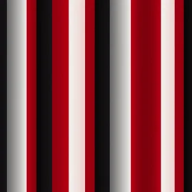 Modern Vertical Stripes Pattern in Black, Red, and White