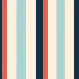 Retro Vertical Stripes Pattern - Colorful Background Design