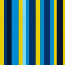 Colorful Vertical Stripes Pattern in Blue and Yellow