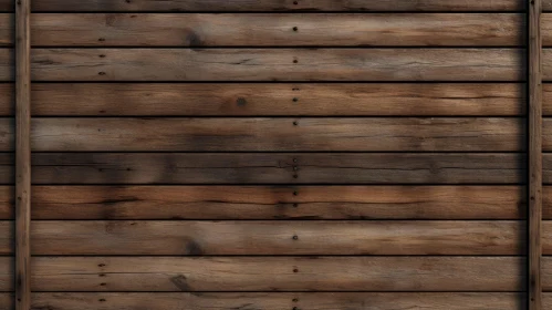 Rustic Dark Wooden Wall Texture - Authentic Plank Design
