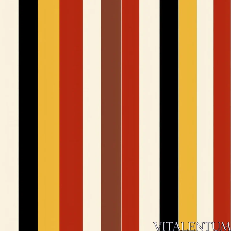 Simple Geometric Vertical Stripes Pattern AI Image