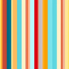 Colorful Vertical Stripes Pattern