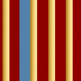 Elegant Vertical Stripes Pattern in Red, Gold, and Blue