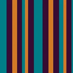 Modern Striped Pattern in Blue, Orange, and Purple