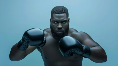 Powerful Boxing Portrait